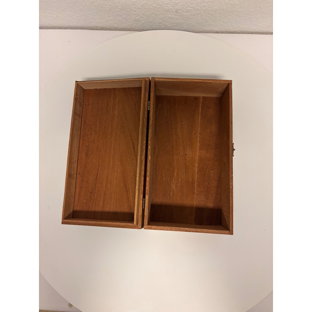Vintage Cuervo 1800 Tequila Wooden Box Keepsake Storage Display Decor Rustic - Picture 3 of 10